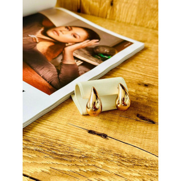 BRINCO GOTA DOURADO M