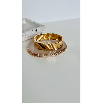 BRACELETE POLI DOURADO