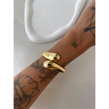 BRACELETE GOTA DOURADO