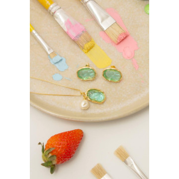 CONJUNTO PÉROLA VERDE