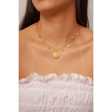 CHOKER CONCHA PÉROLA