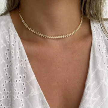 CHOKER RIVIERA DOURADA